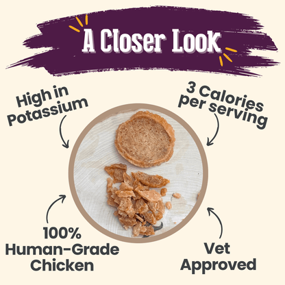 Farm to Pet Chicken Crumbles Single-Ingredient Cat Treats