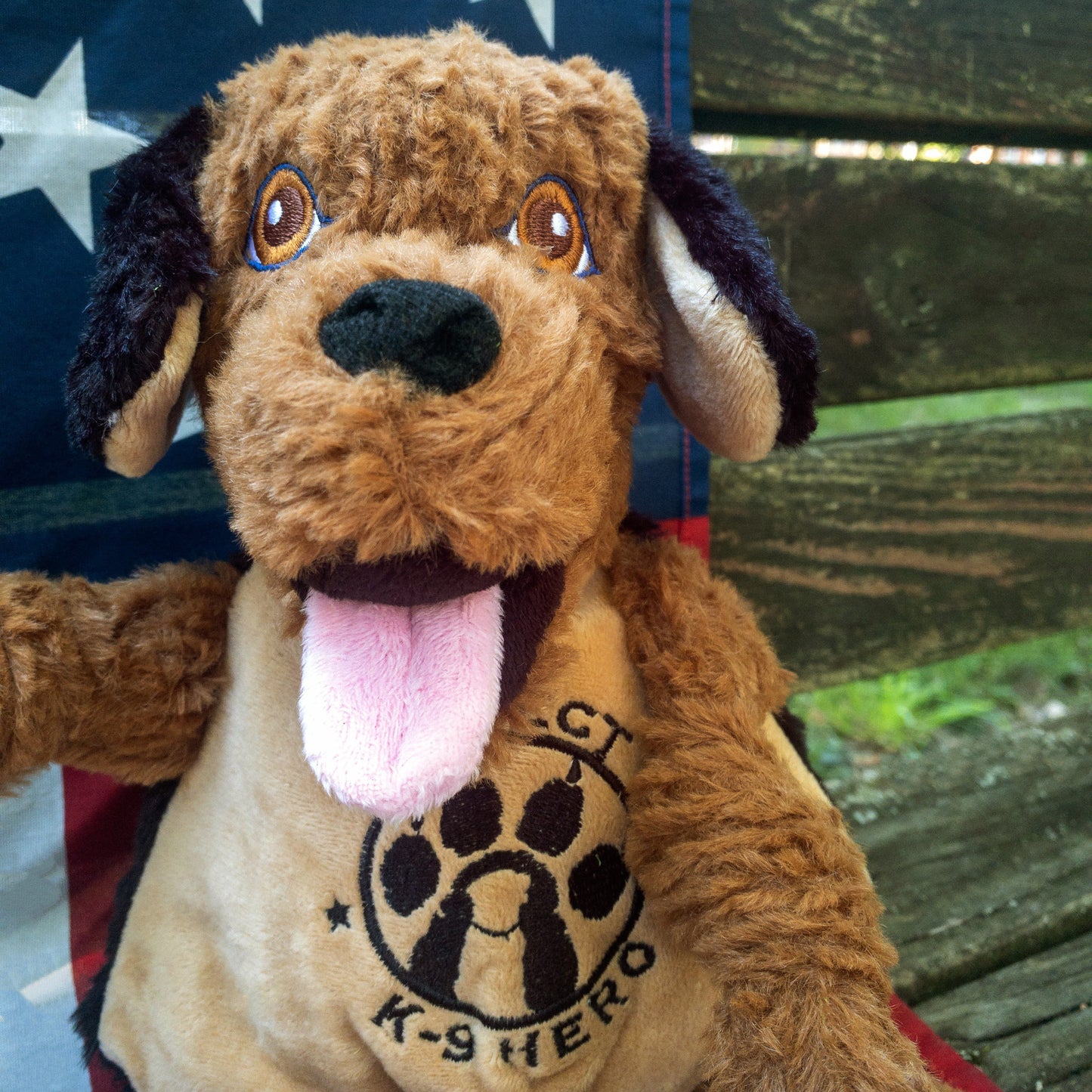HuggleHounds K-9 Flash Knottie Plush Dog Toy
