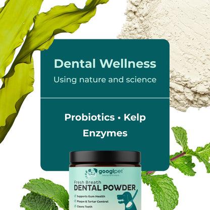 Googipet Fresh Breath Dental Powder for Dogs