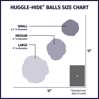 HuggleHounds Huggle-Hide Natural Leather Ball Dog Toys, 2-Pack