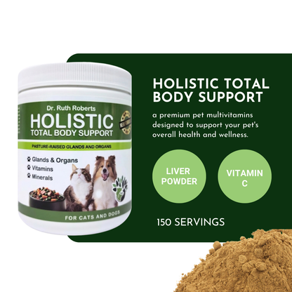 Holistic Total Body Support Multivitamin for Dogs & Cats