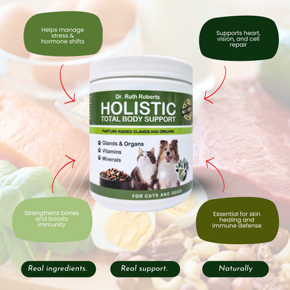 Holistic Total Body Support Multivitamin for Dogs & Cats