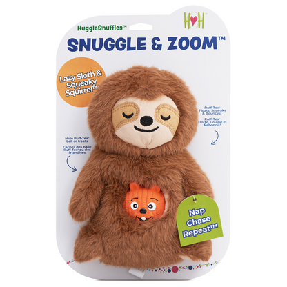 HuggleHounds HuggleSnuffles Snuggle & Zoom Enrichment Dog Toy