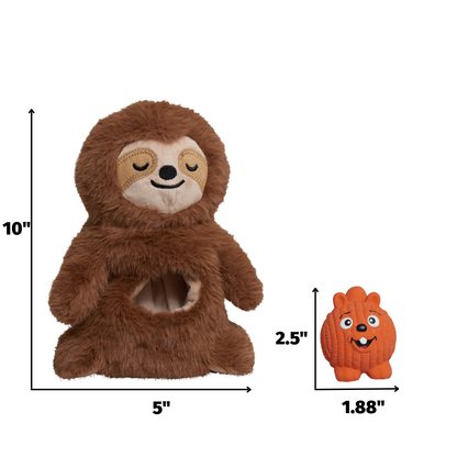 HuggleHounds HuggleSnuffles Snuggle & Zoom Enrichment Dog Toy