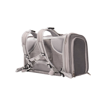 Mr. Peanut’s Monterey Horizontal Backpack Pet Carrier – FAA Airline-Friendly Travel Carrier