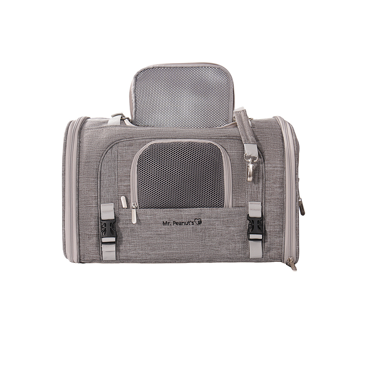 Mr. Peanut’s Monterey Horizontal Backpack Pet Carrier – FAA Airline-Friendly Travel Carrier
