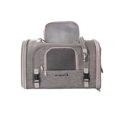 Mr. Peanut’s Monterey Horizontal Backpack Pet Carrier – FAA Airline-Friendly Travel Carrier