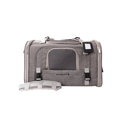 Mr. Peanut’s Monterey Horizontal Backpack Pet Carrier – FAA Airline-Friendly Travel Carrier