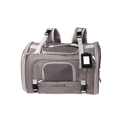 Mr. Peanut’s Monterey Horizontal Backpack Pet Carrier – FAA Airline-Friendly Travel Carrier