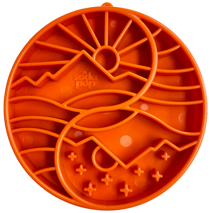 Sun & Moon eTray Slow Feeder Dog Bowl – Shallow Enrichment Tray