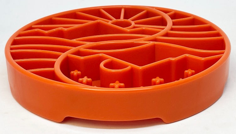Sun & Moon eTray Slow Feeder Dog Bowl – Shallow Enrichment Tray