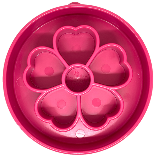 Flower eBowl Slow Feeder Dog Bowl – Enrichment Bowl
