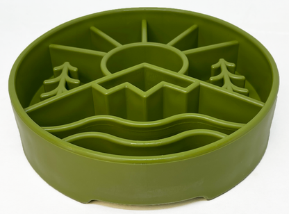 SodaPup Great Outdoors eBowl – Slow Feeder & Enrichment Dog Bowl