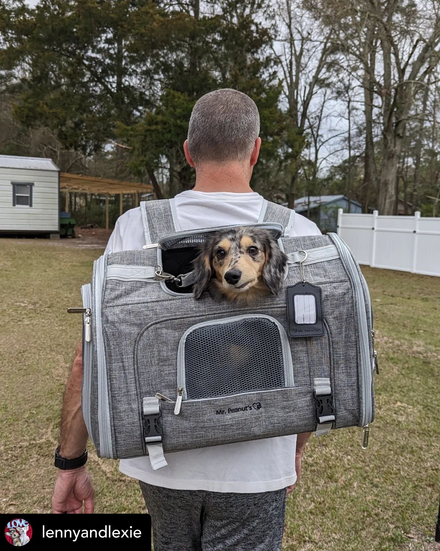 Mr. Peanut’s Monterey Horizontal Backpack Pet Carrier – FAA Airline-Friendly Travel Carrier