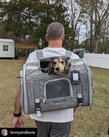 Mr. Peanut’s Monterey Horizontal Backpack Pet Carrier – FAA Airline-Friendly Travel Carrier