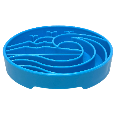 Baja eTray Slow Feeder Dog Bowl – Shallow Enrichment Tray