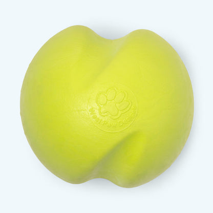 West Paw Jive Dog Ball – Tough Fetch Toy for Strong Chewers