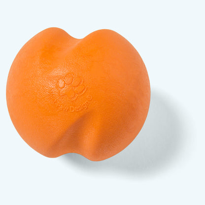 West Paw Jive Dog Ball – Tough Fetch Toy for Strong Chewers