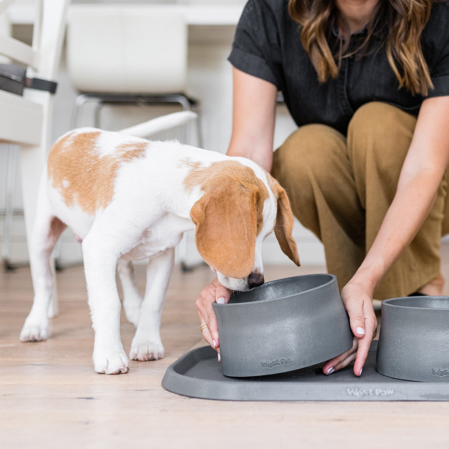 West Paw Non-Slip Dog Bowl – Seaflex® Feeding Bowl