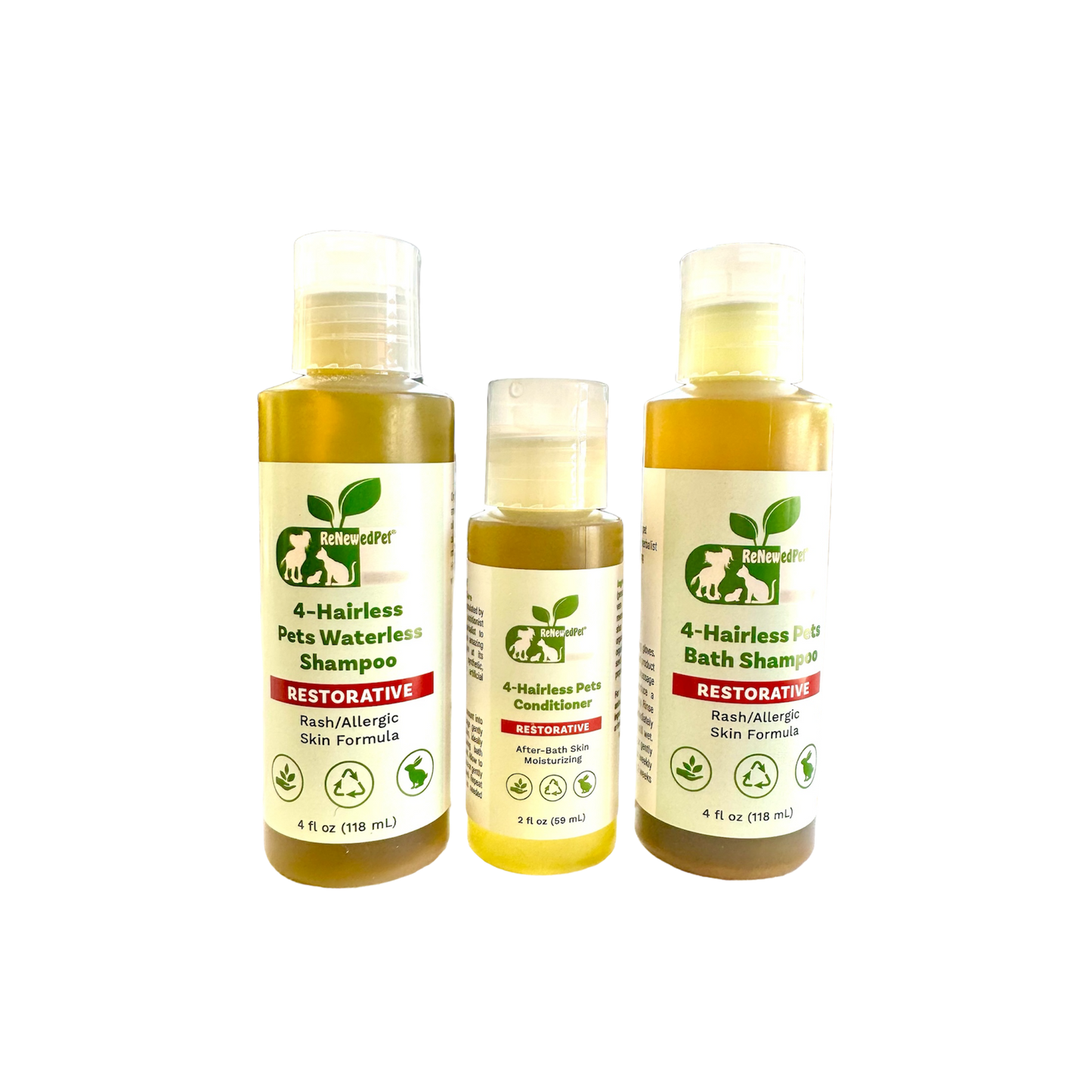 ReNewedPet Hairless Pet Restorative Care Kit