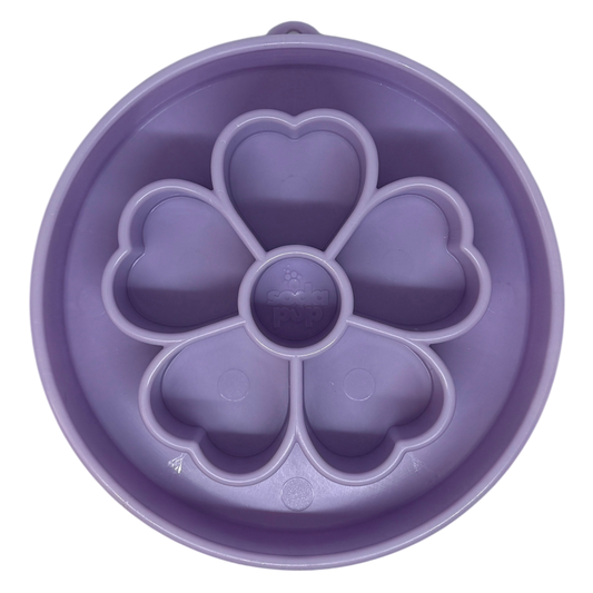 Flower eBowl Slow Feeder Dog Bowl – Enrichment Bowl