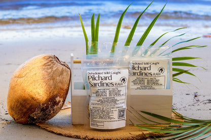 Raw Instincts Dehydrated Wild-Caught Pilchard Sardines for Cats & Dogs – 2 oz