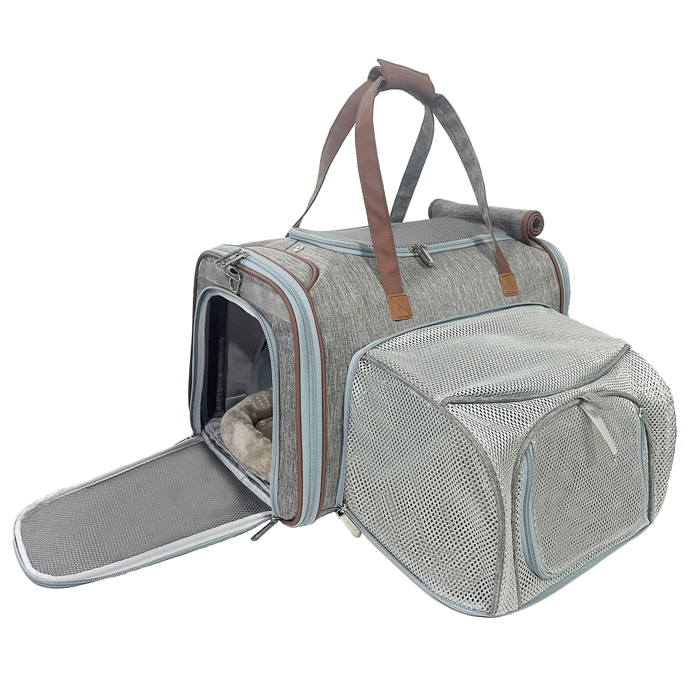 Mr. Peanut’s Gold Series V3.0 Expandable Pet Carrier – FAA Airline-Friendly Travel Carrier