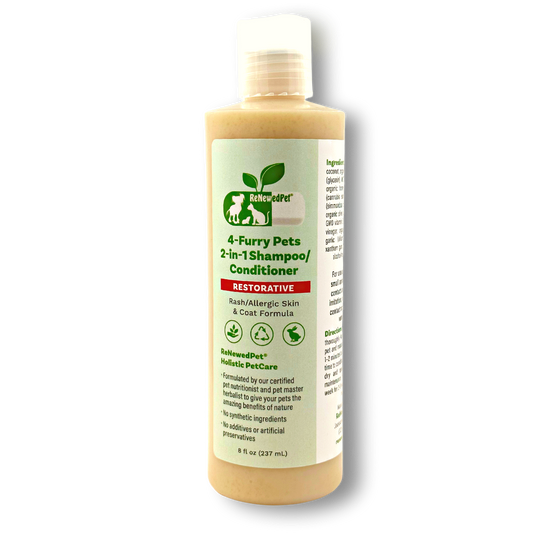 ReNewedPet 2-in-1 Restorative Pet Shampoo & Conditioner
