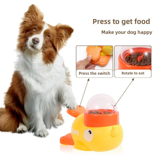DuckBite Treat Dispenser – Interactive Pet Feeder for Dogs &amp; Cats