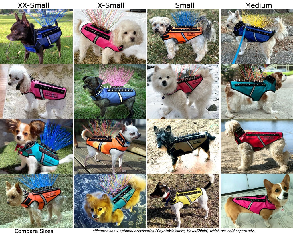 SpikeVest Dog Protection Vest – Adjustable Spiked Safety Harness