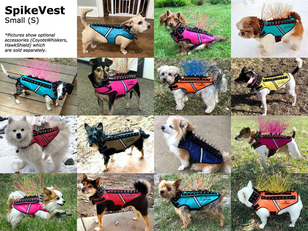 SpikeVest Dog Protection Vest – Adjustable Spiked Safety Harness