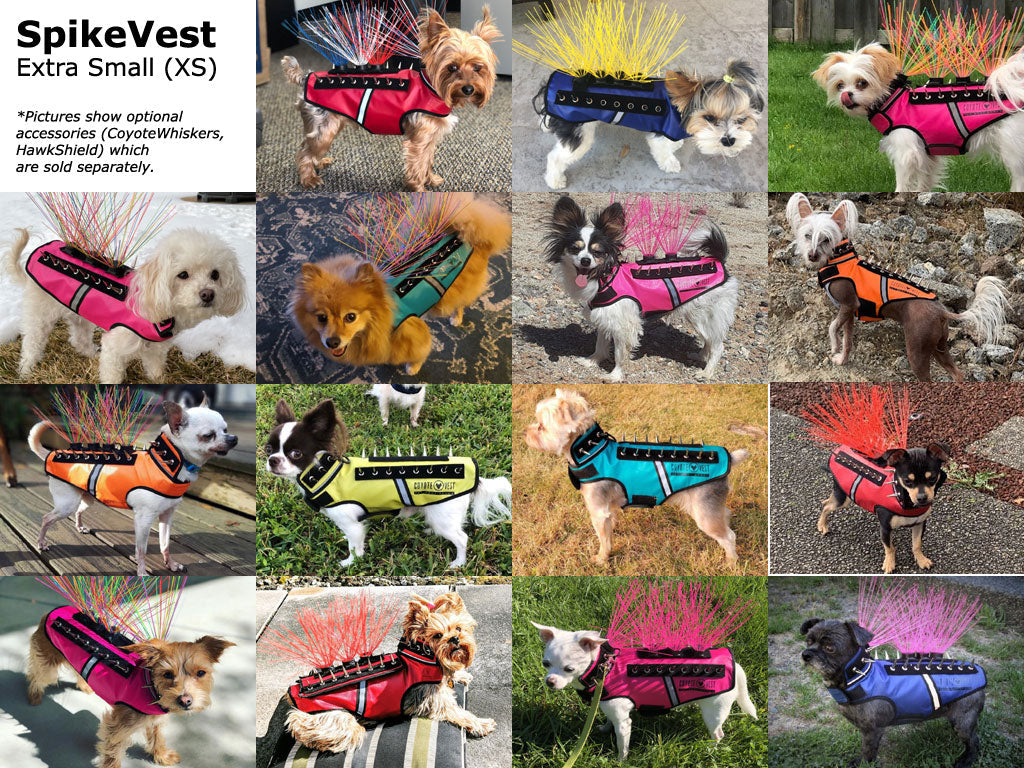 SpikeVest Dog Protection Vest – Adjustable Spiked Safety Harness