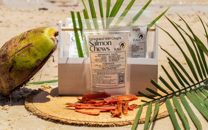 Raw Instincts Wild-Caught Salmon Chews for Cats & Dogs – 2 oz