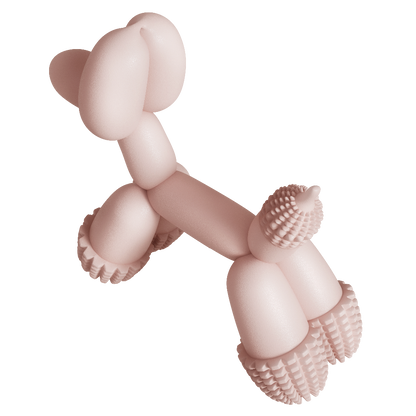 SandDog Balloon Dog Toy, Pink
