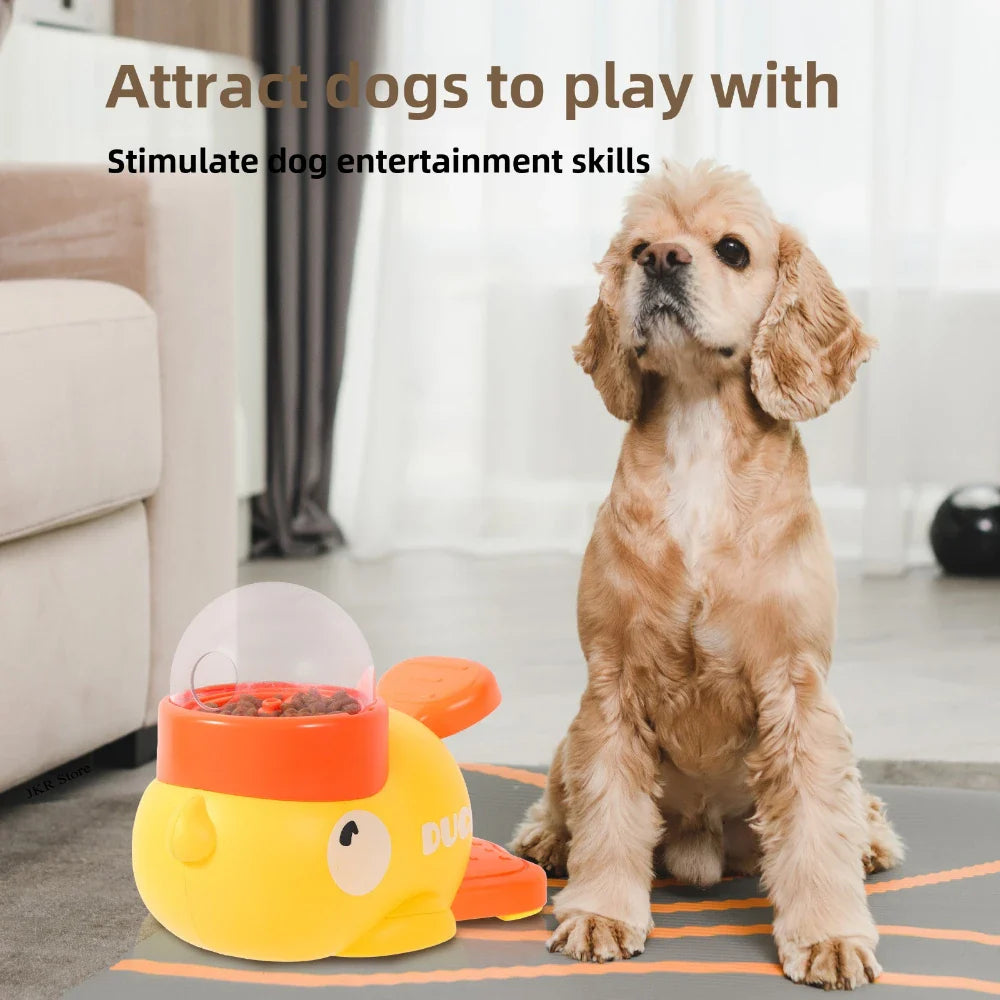 DuckBite Treat Dispenser – Interactive Pet Feeder for Dogs &amp; Cats