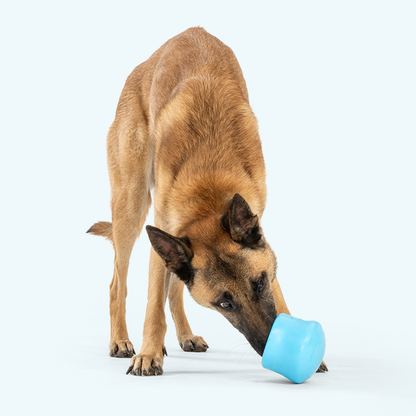 West Paw Toppl Treat Toy – Puzzle Feeder for Moderate Chewers