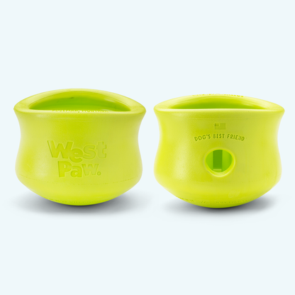 West Paw Toppl Treat Toy – Puzzle Feeder for Moderate Chewers