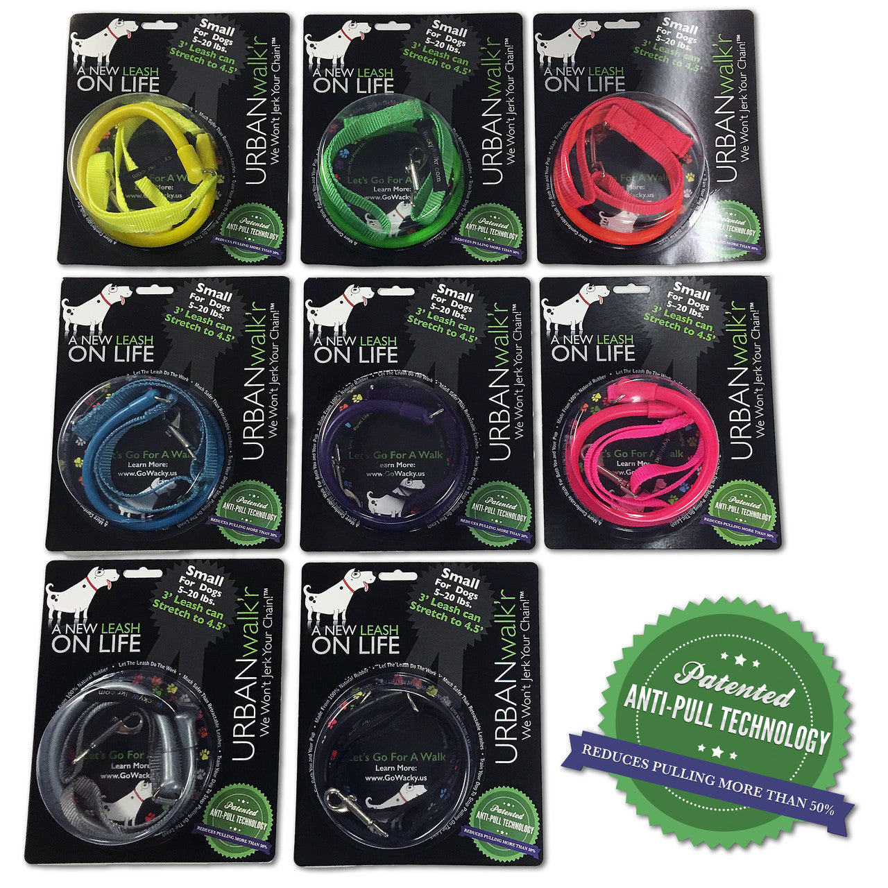 Urban Walk’r No-Pull Leash – Short City Dog Leash