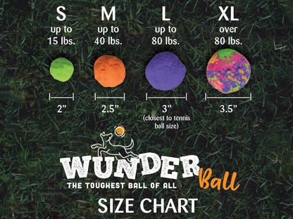 WUNDERball Fetch Toy – Natural Rubber Dog Ball