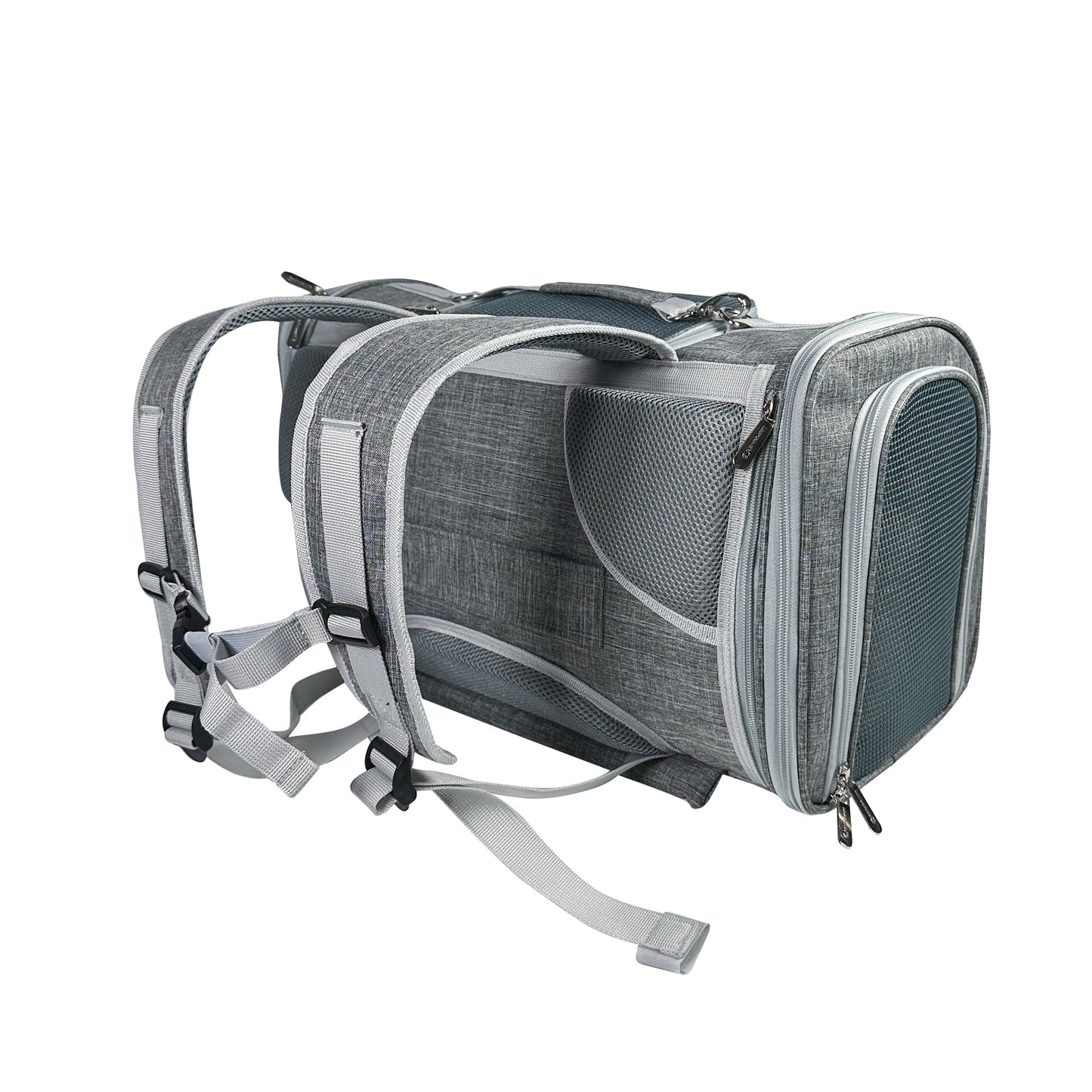 Mr. Peanut’s Monterey Horizontal Backpack Pet Carrier – FAA Airline-Friendly Travel Carrier