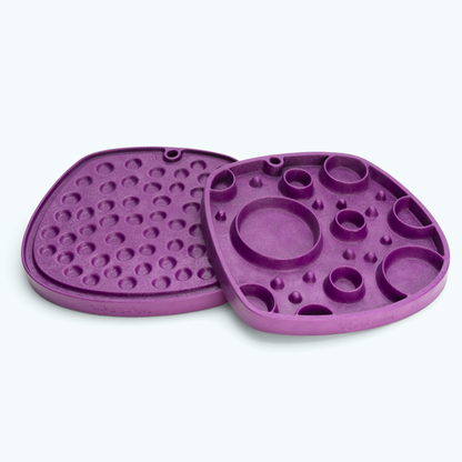 West Paw Bubbles Feast Mat – Slow Feeder & Lick Mat for Dogs
