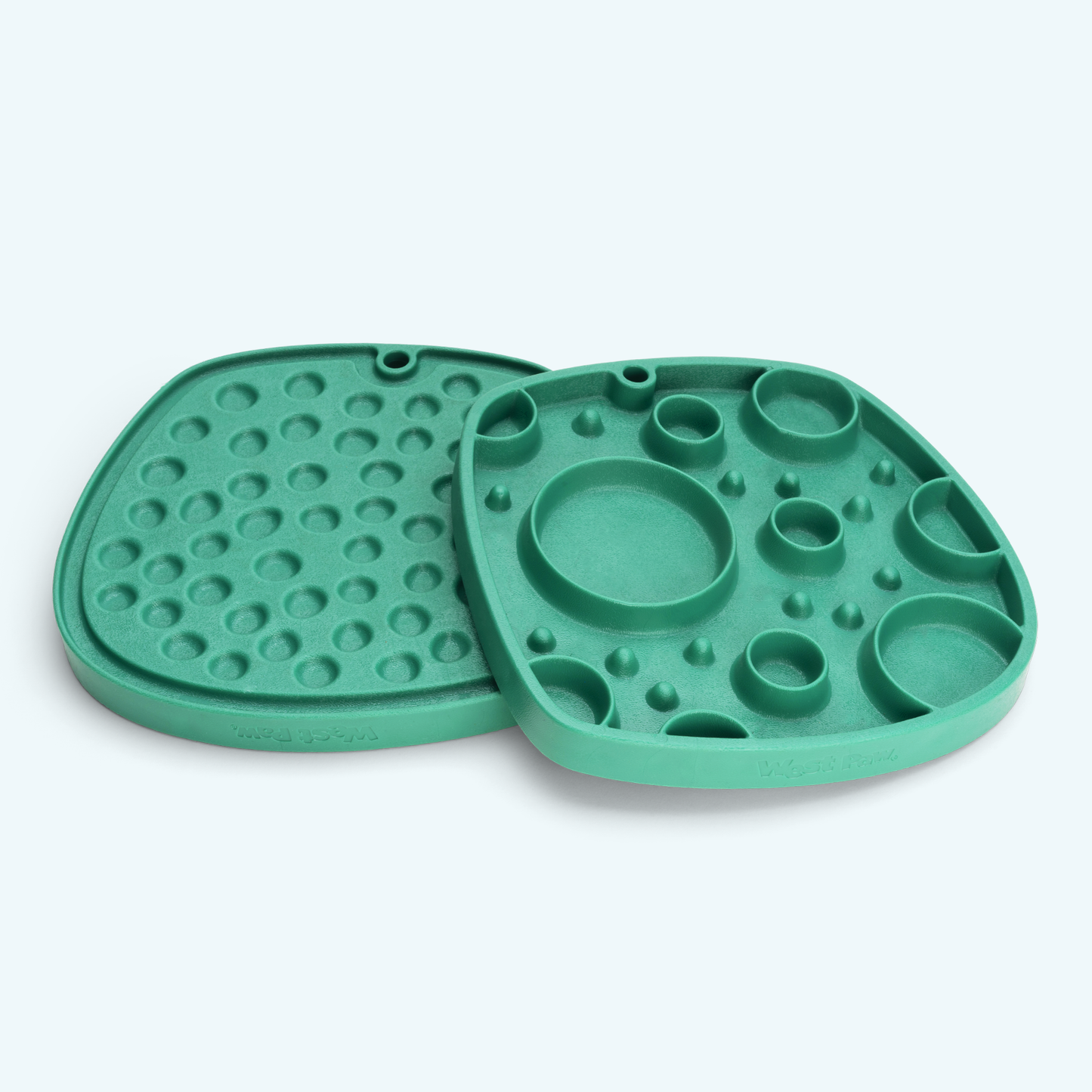 West Paw Bubbles Feast Mat – Slow Feeder & Lick Mat for Dogs