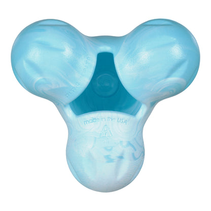 West Paw Tux Aqua Swirl Treat Toy – Tough Puzzle Toy