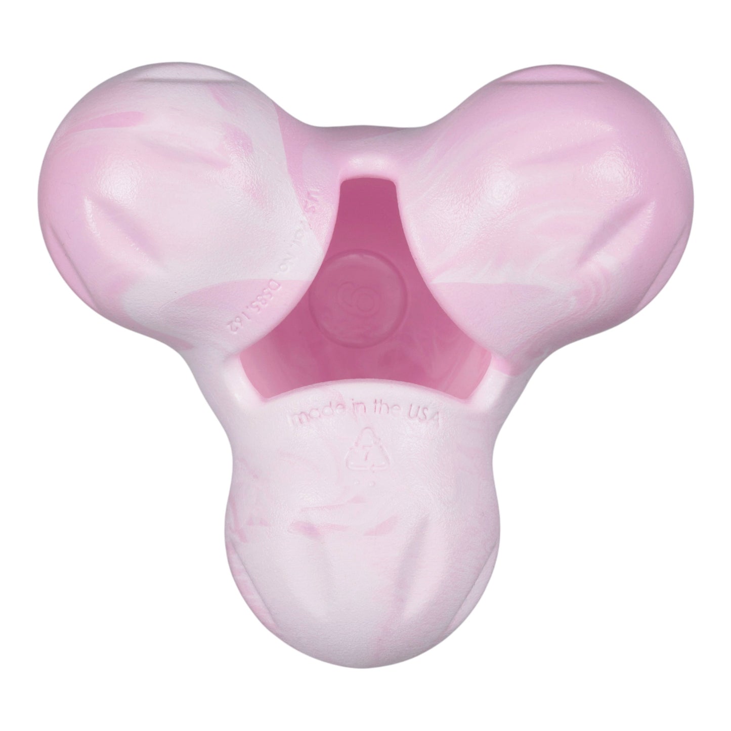 West Paw Tux Bubblegum Swirl Treat Toy – Tough Puzzle Toy