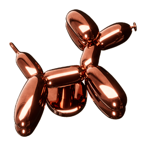 SandDog Ballon Beige Dog Collar