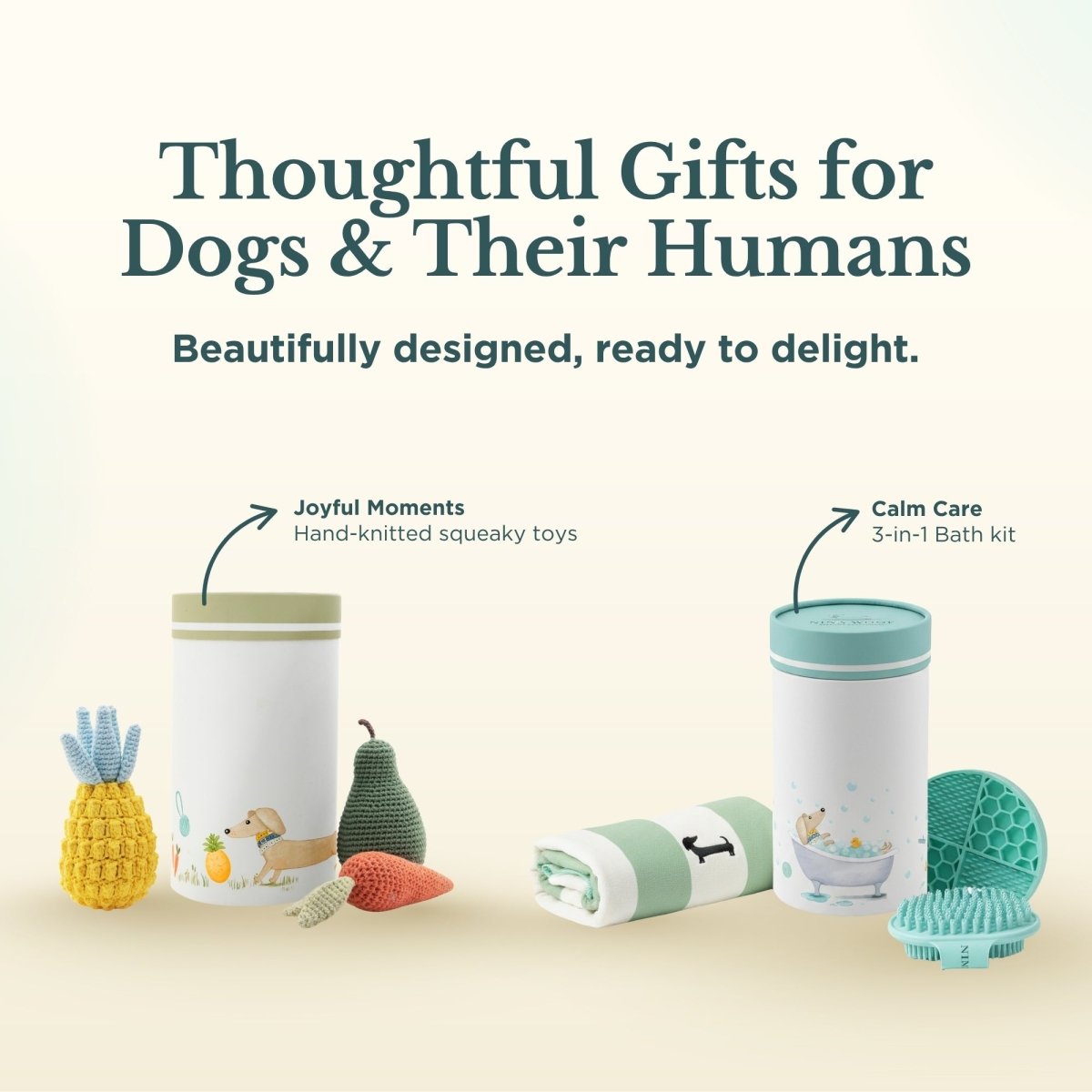 Nina Woof Dog Bath Kit – Grooming Set