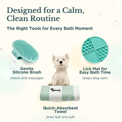 Nina Woof Dog Bath Kit – Grooming Set