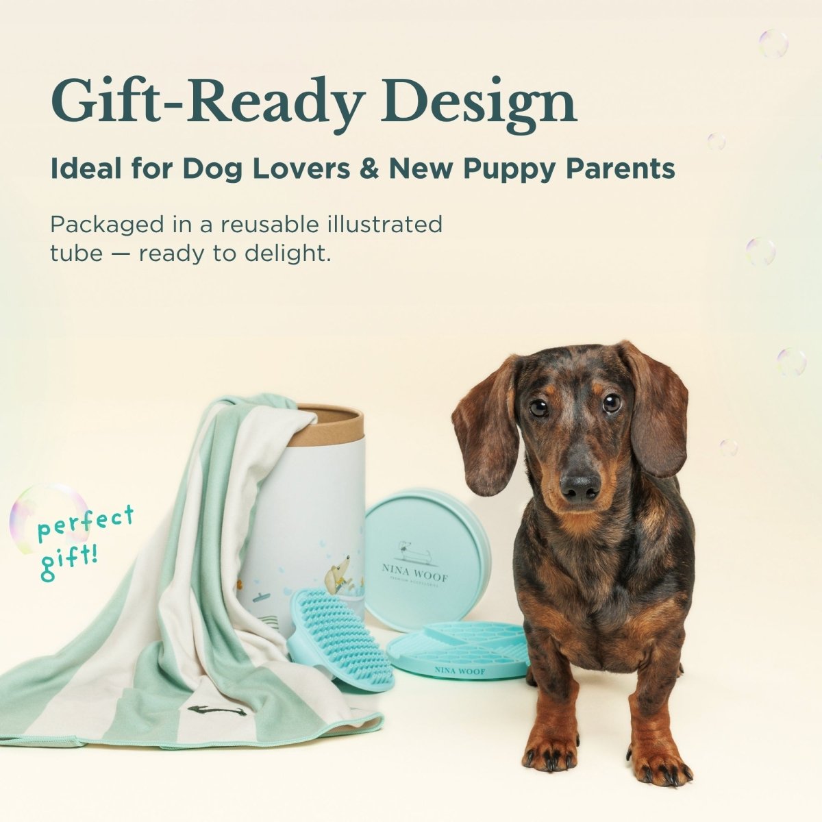 Nina Woof Dog Bath Kit – Grooming Set