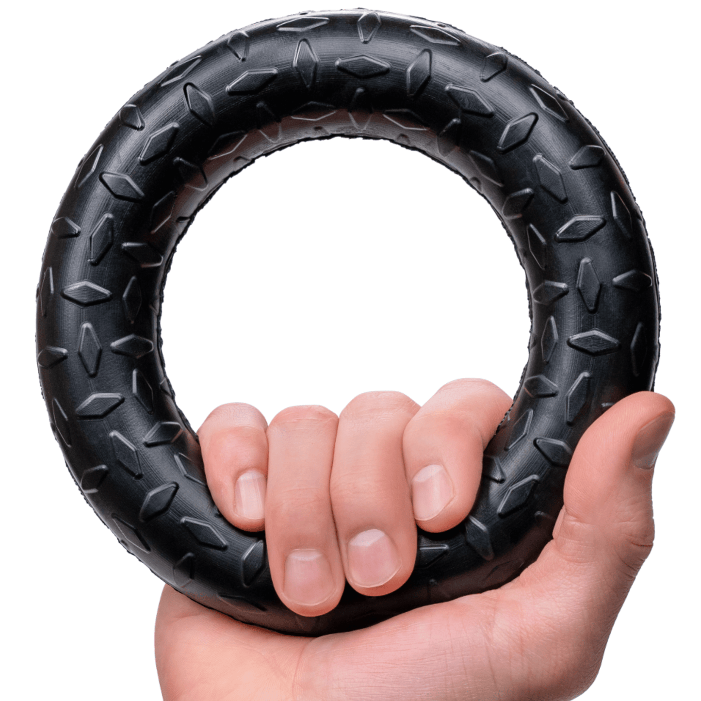 Chew Ring Dog Toy – Tough Rubber Ring for Aggressive Chewers
