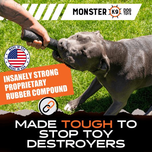 Chew Stick Dog Toy – Tough Rubber Stick for Aggressive Chewers